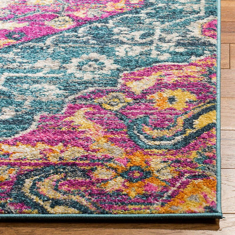 Safavieh Madison Mad119C Blue / Fuchsia Rugs.