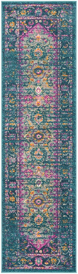 Safavieh Madison Mad122C Blue / Fuchsia Rugs.