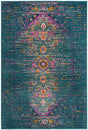 Safavieh Madison Mad122C Blue / Fuchsia Rugs.