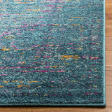 Safavieh Madison Mad122C Blue / Fuchsia Rugs.