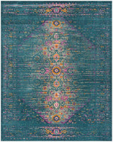 Safavieh Madison Mad122C Blue / Fuchsia Rugs.