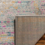 Safavieh Madison Mad122G Light Grey / Fuchsia Rugs.