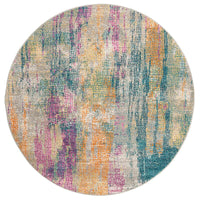 Safavieh Madison Mad123C Blue / Fuchsia Organic / Abstract Area Rug