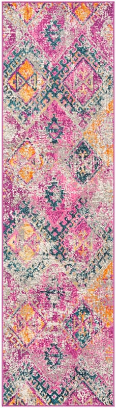 Safavieh Madison Mad125F Fuchsia / Blue Rugs.