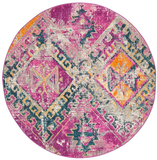 Safavieh Madison Mad125F Fuchsia / Blue Rugs.