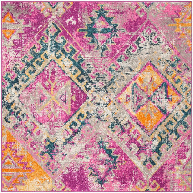 Safavieh Madison Mad125F Fuchsia / Blue Rugs.