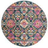 Safavieh Madison Mad130C Blue / Fuchsia Rugs.