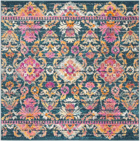 Safavieh Madison Mad130C Blue / Fuchsia Rugs.