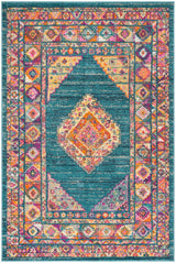 Safavieh Madison Mad133A Light Blue/Orange Rug.