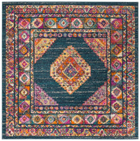 Safavieh Madison Mad133C Blue / Fuchsia Area Rug