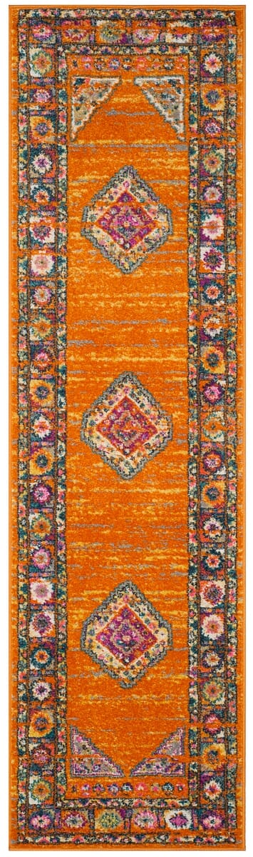 Safavieh Madison Mad133D Orange/Fuchsia Rug.