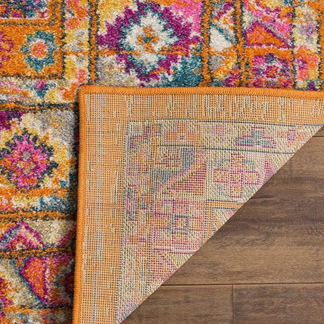 Safavieh Madison Mad133D Orange/Fuchsia Rug.