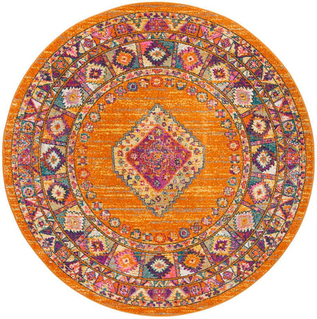 Safavieh Madison Mad133D Orange/Fuchsia Rug.