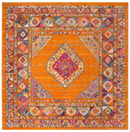 Safavieh Madison Mad133D Orange / Fuchsia Area Rug