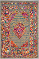 Safavieh Madison Mad133G Light Grey/Fuchsia Rug.