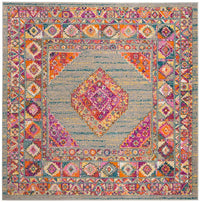 Safavieh Madison Mad133G Light Grey / Fuchsia Area Rug