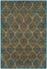 Safavieh Madison Mad140A Blue / Orange Rugs.