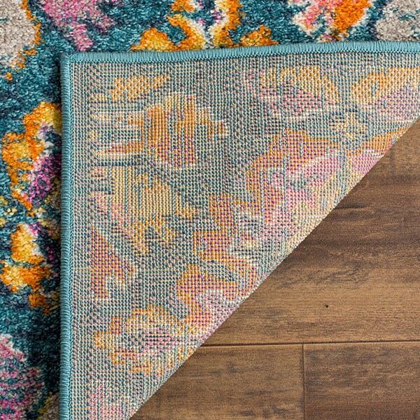 Safavieh Madison Mad144A Blue / Orange Area Rug