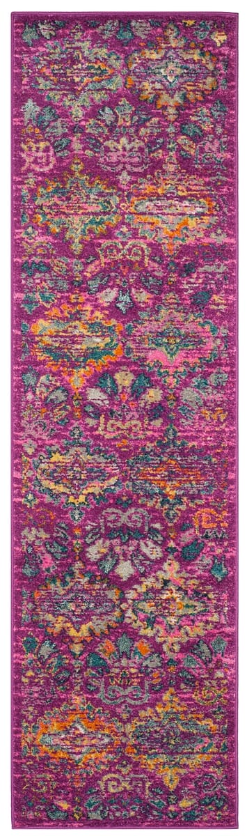 Safavieh Madison Mad144F Fuchsia / Blue Rugs.