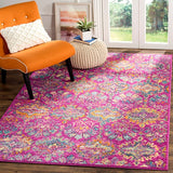 Safavieh Madison Mad144F Fuchsia / Blue Rugs.