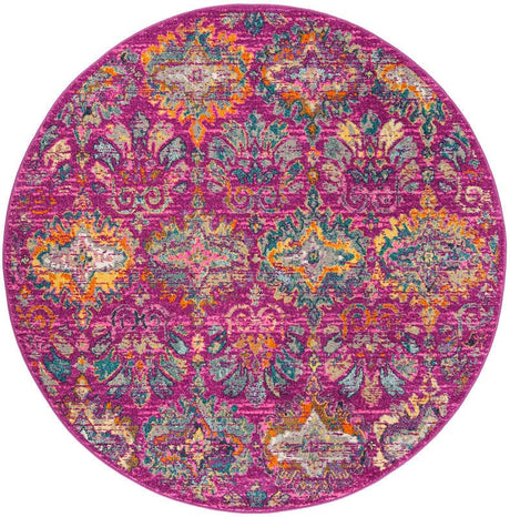 Safavieh Madison Mad144F Fuchsia / Blue Rugs.