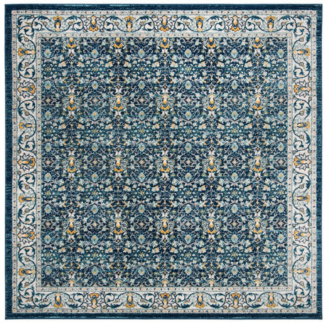 Safavieh Madison Mad151D Navy / Creme Rugs.