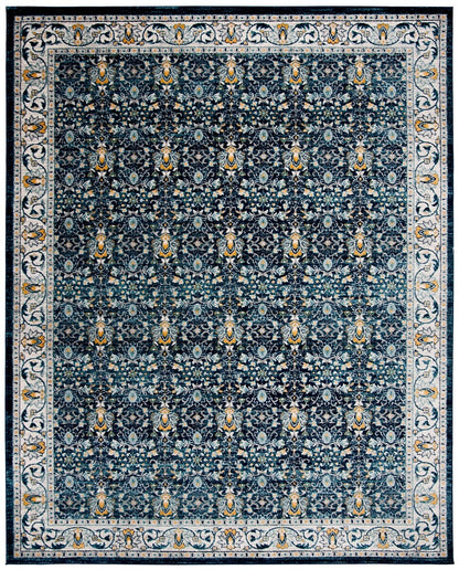 Safavieh Madison Mad151D Navy / Creme Area Rug