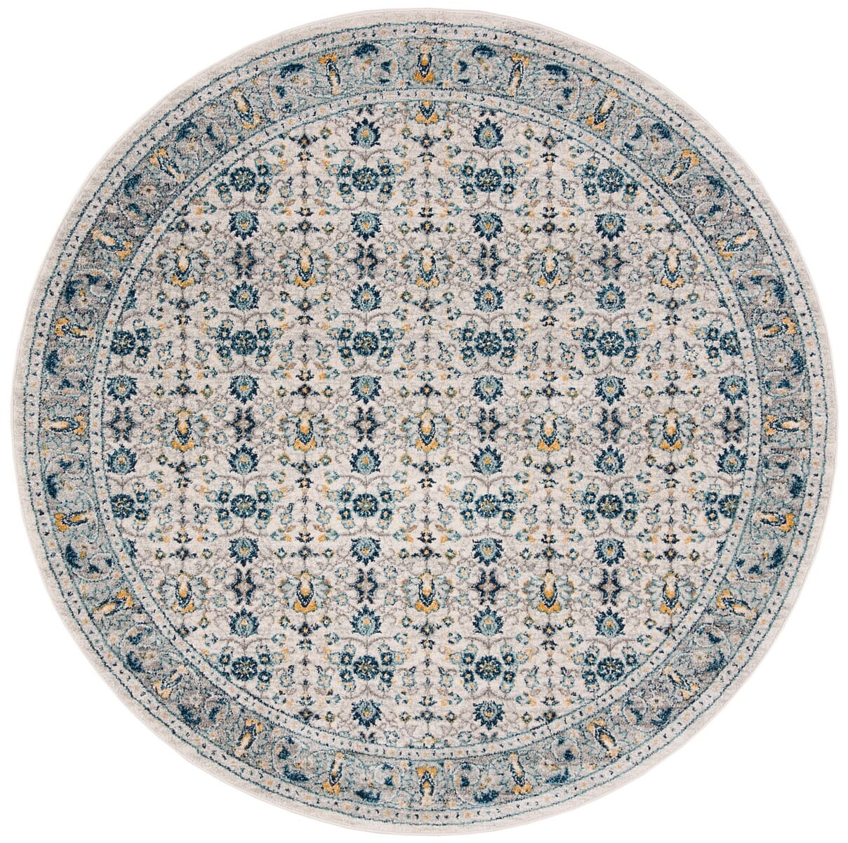 Safavieh Madison Mad151N Ivory / Navy Area Rug