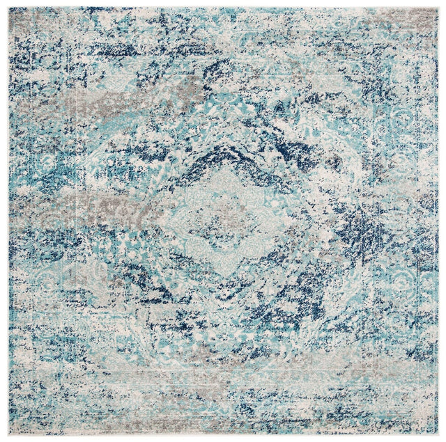 Safavieh Madison Mad152M Ivory / Blue Rugs.