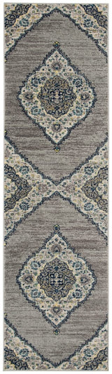 Safavieh Madison Mad153F Light Grey / Blue Rugs.