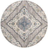 Safavieh Madison Mad153F Light Grey / Blue Rugs.