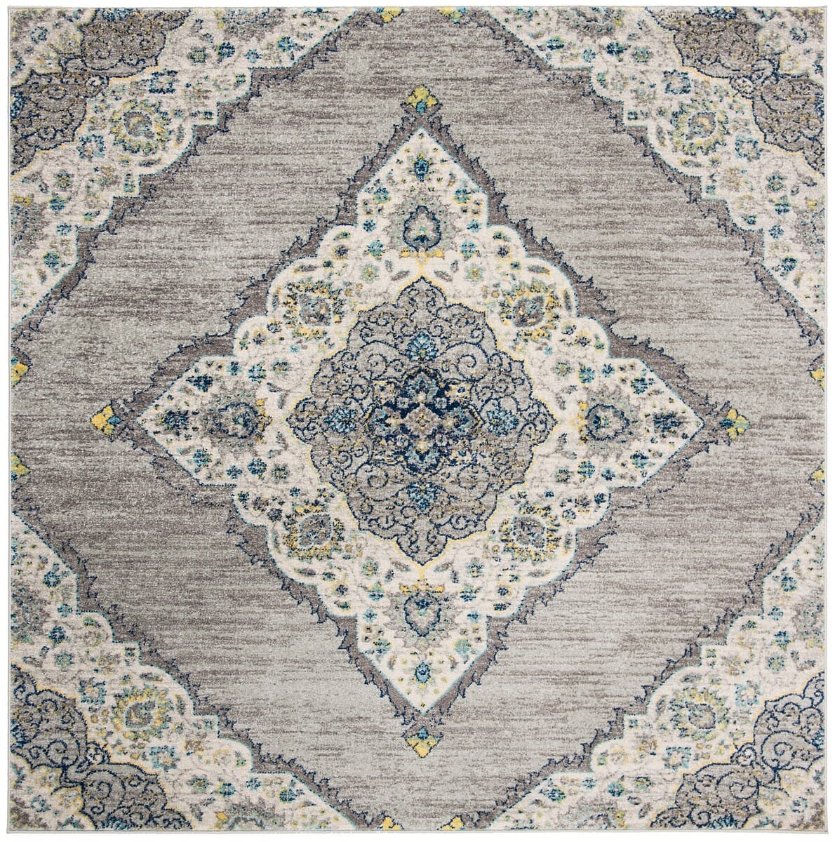 Safavieh Madison Mad153F Light Grey / Blue Area Rug