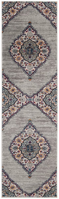 Safavieh Madison Mad153R Light Grey / Fuchsia Area Rug