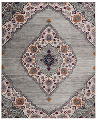 Safavieh Madison Mad153R Light Grey / Fuchsia Area Rug