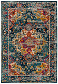 Safavieh Madison Mad154L Teal / Fuchsia Area Rug