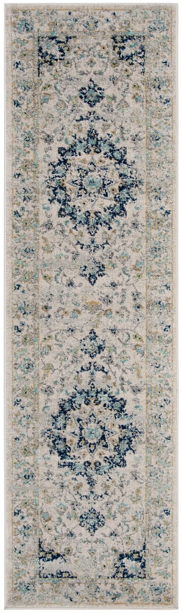 Safavieh Madison Mad155M Ivory/Blue Rug.