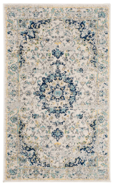 Safavieh Madison Mad155M Ivory/Blue Rug.