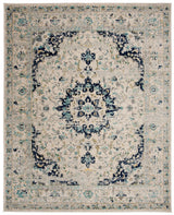 Safavieh Madison Mad155M Ivory/Blue Rug.