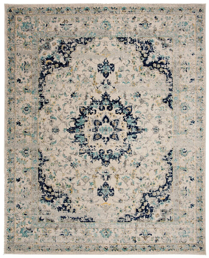 Safavieh Madison Mad155M Ivory / Blue Area Rug