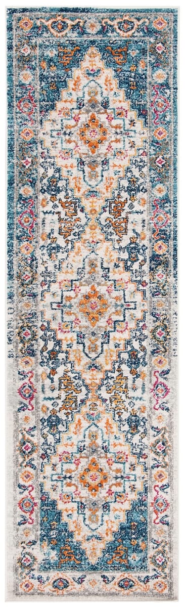 Safavieh Madison Mad156K Turquoise / Ivory Area Rug