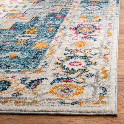 Safavieh Madison Mad156K Turquoise / Ivory Area Rug