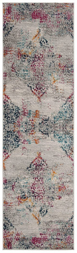 Safavieh Madison Mad157R Light Grey / Fuchsia Rugs.