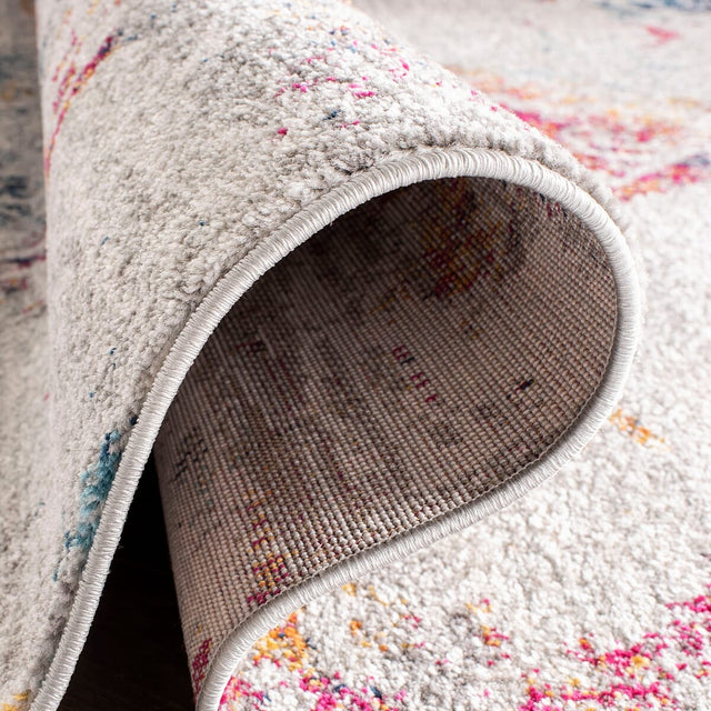 Safavieh Madison Mad157R Light Grey / Fuchsia Rugs.