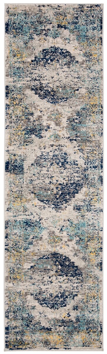 Safavieh Madison Mad158F Light Grey / Blue Vintage / Distressed Area Rug