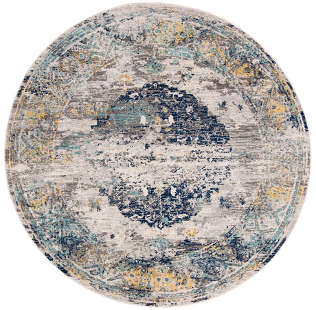 Safavieh Madison Mad158F Light Grey/Blue Rug.