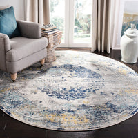 Safavieh Madison Mad158F Light Grey / Blue Vintage / Distressed Area Rug