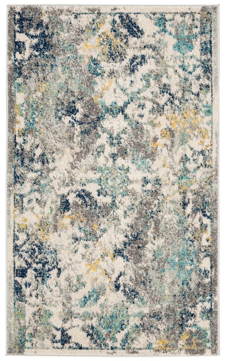 Safavieh Madison Mad159M Ivory/Blue Rug.