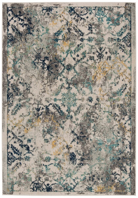 Safavieh Madison Mad159M Ivory/Blue Rug.