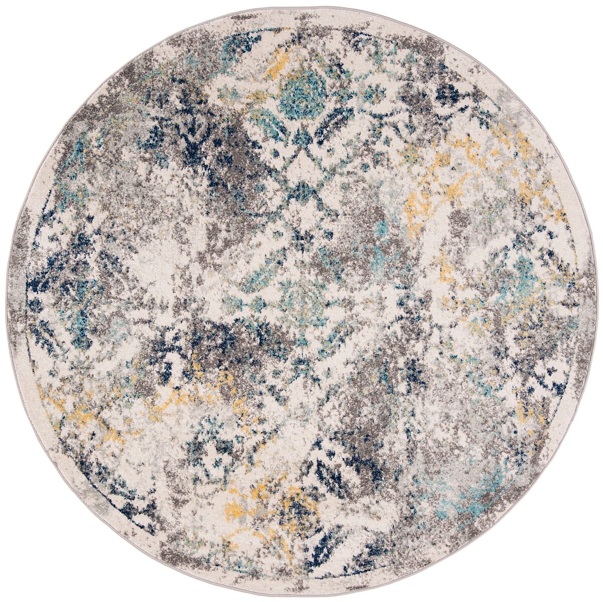 Safavieh Madison Mad159M Ivory / Blue Vintage / Distressed Area Rug