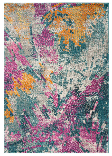 Safavieh Madison Mad201M Blue / Multi Rugs.